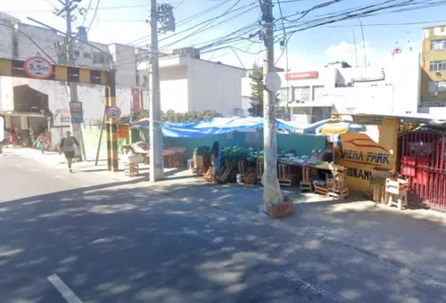 O crime ocorreu na Rua São Pedro Alcântara