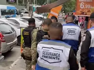 Trio estava vestido como policiais militares do Batalhão Ambiental da Polícia Militar