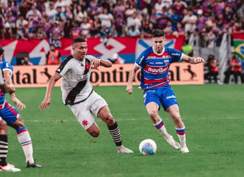 Imagem ilustrativa da imagem Vasco segura o empate com o Fortaleza na Arena Castelão