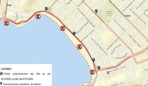 A partir das 18h, a área entre a Rua Álvares de Azevedo e a Rua Mariz e Barros será totalmente interditada