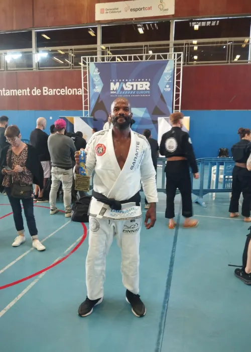 Na competição em Barcelona, André Pantera conseguiu ficar em terceiro lugar