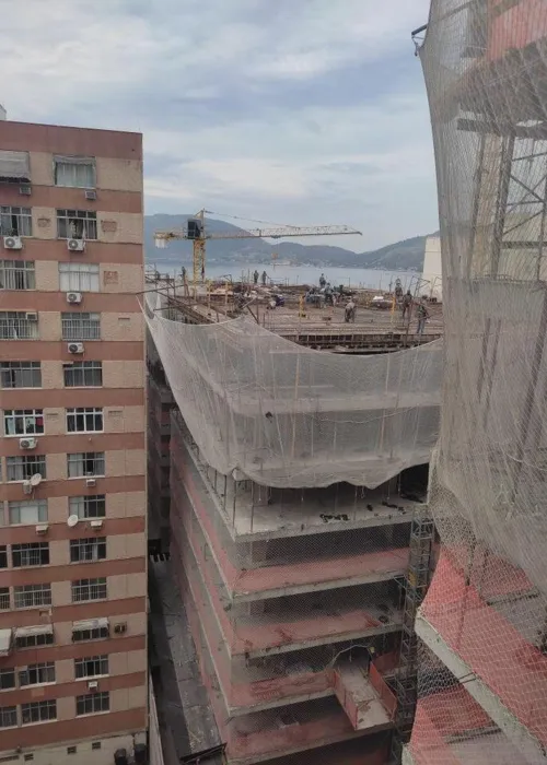 As obras estão sendo conduzidas pela empresa Soter