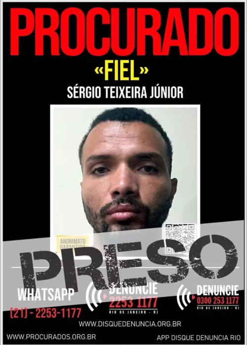 Sérgio Júnior era considerado foragido desde então