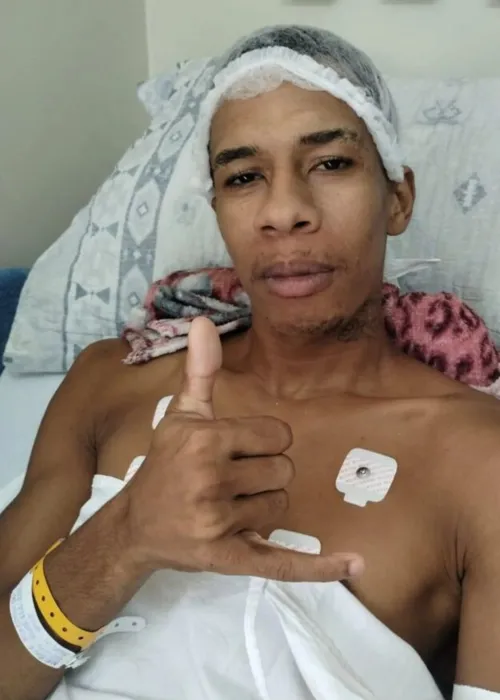 Nilton Ramon de Oliveira recebeu alta do hospital neste sábado (16)