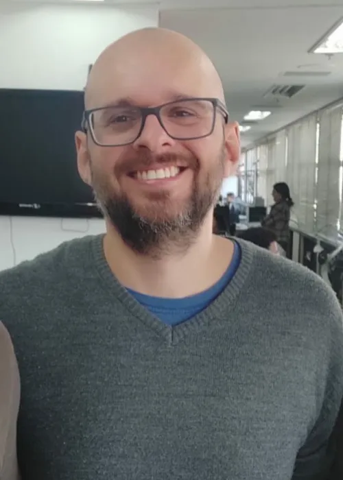 Bruno, de 40 anos, luta há dois anos contra o tumor cerebral