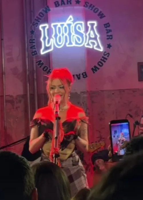 A festa teve como tema "Luísa Show Bar"