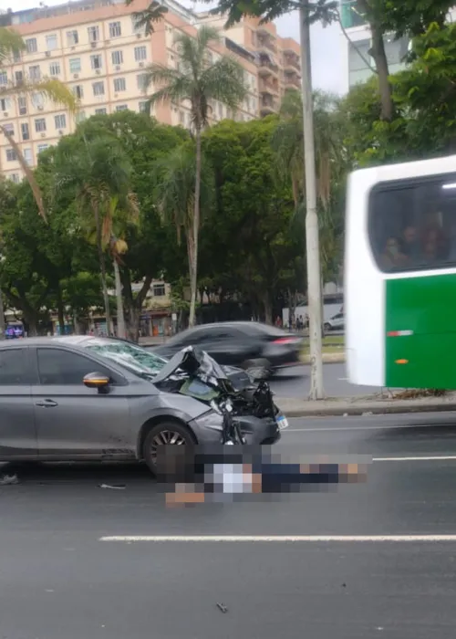 A Polícia Civil foi acionada para realizar a perícia