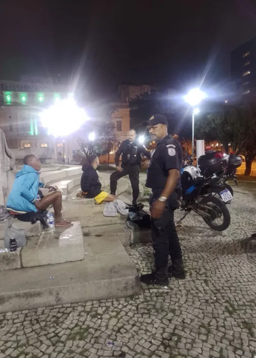 As ações ocorreram no Centro, Cantareira e Praça do Rink