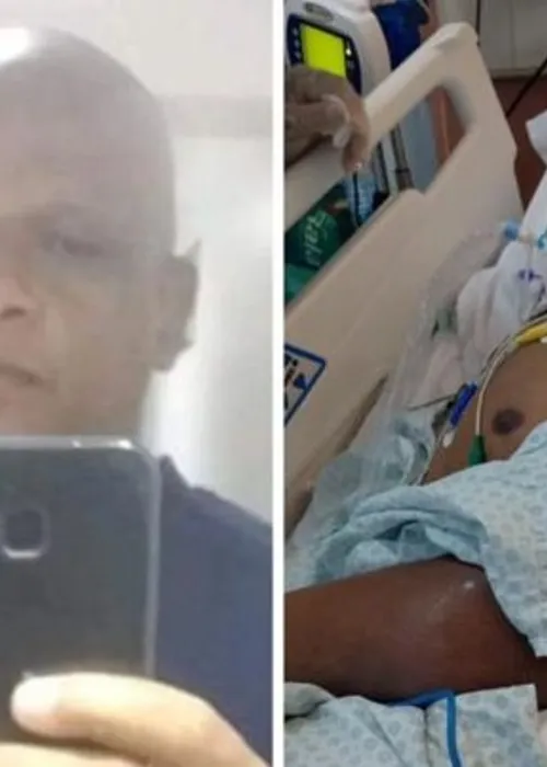 João Marcos de Souza, de 53 anos, está internado no Hospital Santa Martha