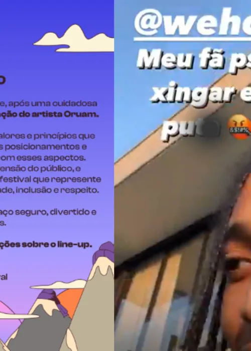 MC pediu para que os fãs denunciassem a página do evento