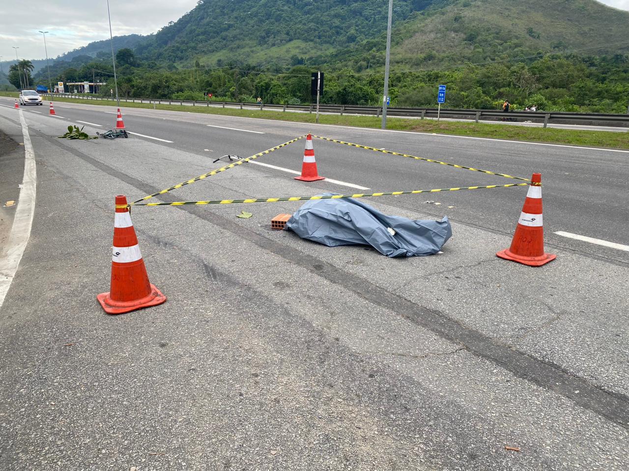 Ciclista morre perto de local onde cirurgião de SG sofreu acidente