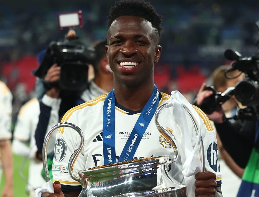 Vini Jr. é eleito o melhor jogador da Champions League | Enfoco - O seu ...