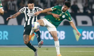 Imagem ilustrativa da imagem Botafogo e Palmeiras duelam em jogo de gigantes pela Libertadores