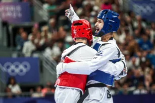 Imagem ilustrativa da imagem Brasileiro conquista medalha de bronze no Taekwondo em Paris