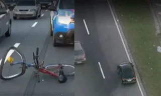 Imagem ilustrativa da imagem Ciclista morre após ser atropelado por carro na Zona Oeste do Rio
