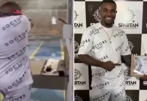 Imagem ilustrativa da imagem Ex-BBB aparece armado e causa alvoroço nas redes
