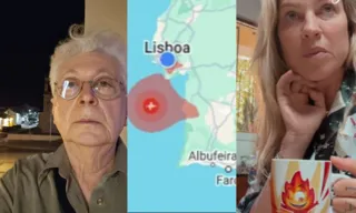 Imagem ilustrativa da imagem Famosos brasileiros se assustam com terremoto em Portugal