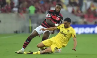 Imagem ilustrativa da imagem Flamengo perde no Maracanã e se complica na Libertadores