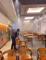 Imagem ilustrativa da imagem Incêndio em shopping de Niterói assusta frequentadores; vídeo