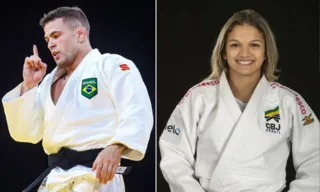 Imagem ilustrativa da imagem Judocas brasileiros brilham em Paris vão disputar medalhas