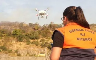 Imagem ilustrativa da imagem Niterói usará tecnologia da Nasa contra novos focos de incêndio