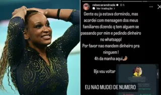 Imagem ilustrativa da imagem Rebeca pausa sono após conquista do bronze para revelar golpe