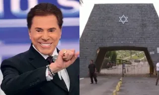 Imagem ilustrativa da imagem Silvio Santos é enterrado em cerimônia reservada em São Paulo