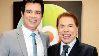 Imagem ilustrativa da imagem Sucessor de Silvio Santos? Portiolli comenta rumores no Domingão