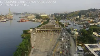 Imagem ilustrativa da imagem Tudo parado! Saiba o tempo de travessia na Ponte Rio-Niterói