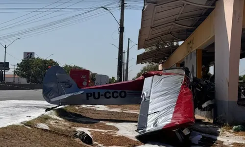 Pouso forçado deu errado, segundo testemunhas