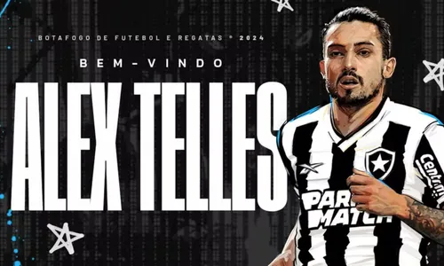 Alex Telles chegou ao Botafogo sem custos após rescindir com o Al Nassr, da Arábia Saudita