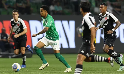 No primeiro turno, o Palmeiras venceu o Vasco por 2 a 0