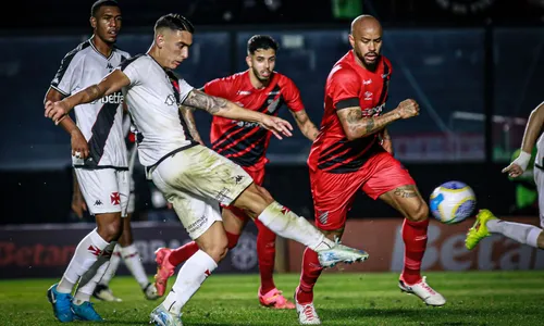 Na partida de ida, o Vasco venceu o Athletico-PR por 2 a 1