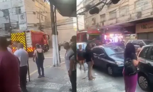 Comércio fica na Rua Barão do Amazonas, na esquina com a Coronel Gomes Machado