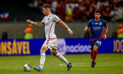 Flamengo venceu o duelo de ida por 1 a 0 em Salvador