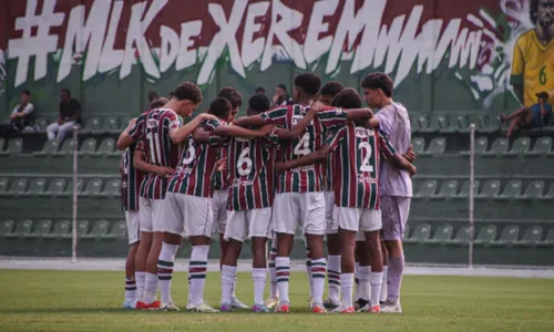 Sub-15 do Flu garantiu vitória sobre o Vasco na manhã deste sábado (7)