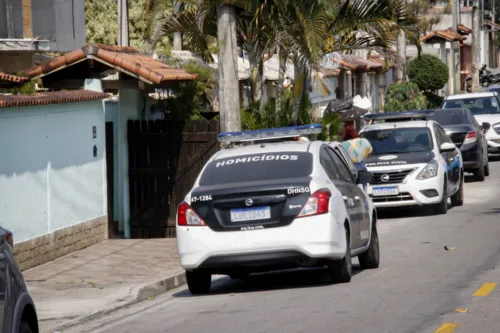 A Polícia Civil realizou perícia no local