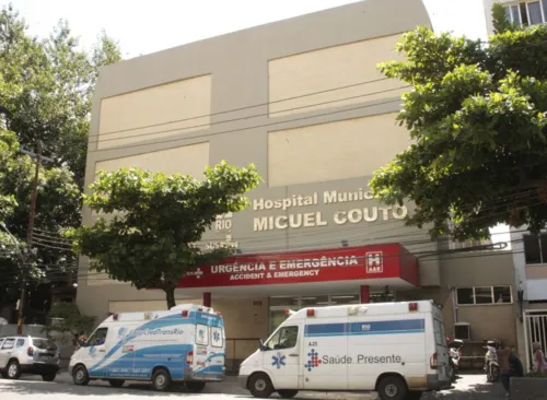 Idoso chegou em estado grave no Hospital Municipal Miguel Couto