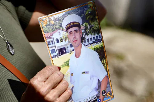 Luiz Felipe Silva ingressou na Marinha do Brasil há pouco tempo