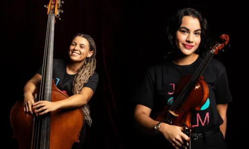 Mileni Rocha e Maria Elisa Carriço fazem parte da Orquestra Sinfônica Brasileira Jovem (OSB Jovem)