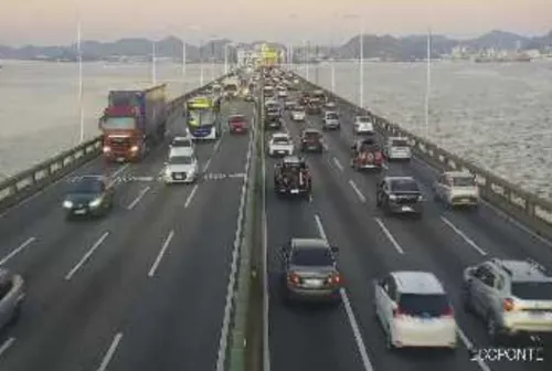 Tempo de travessia no sentido Rio está em 24 minutos