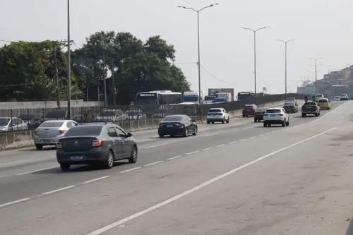 O acidente foi registrado na pista sentido São Gonçalo