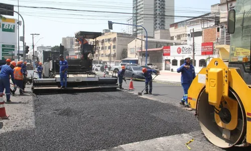 Obras estão sendo realizadas em vias no Centro de São Gonçalo