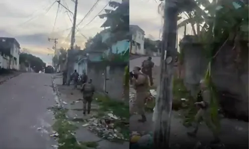 Manhã de tensão no bairro Jardim Catarina, em São Gonçalo