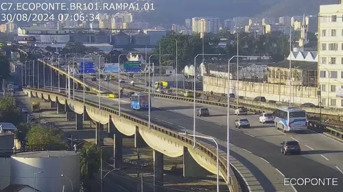 Trânsito é bom na Ponte Rio-Niterói