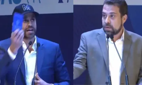 Imagem ilustrativa da imagem Treta entre Boulos e Marçal marca debate em SP; vídeo