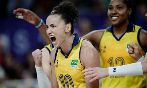 A Seleção Brasileira feminina não perdeu um set sequer no torneio