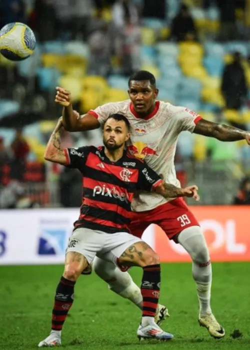 Flamengo venceu Red Bull Bragantino por 2 a 1