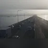 Imagem ilustrativa da imagem Acidente com caminhões fecha pistas na Ponte Rio-Niterói