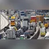 O acidente aconteceu na manhã desta quarta (30), no sentido Niterói